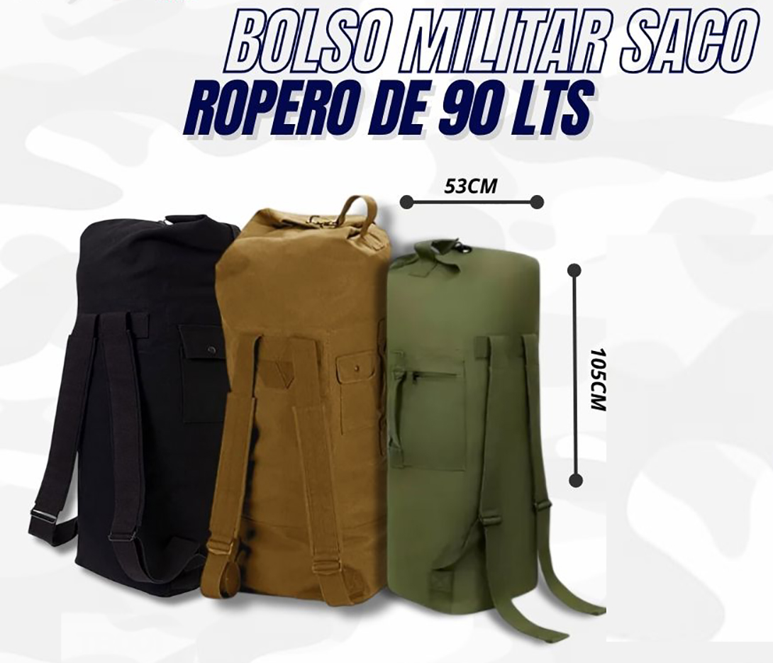 Bolso Ropero 90lts